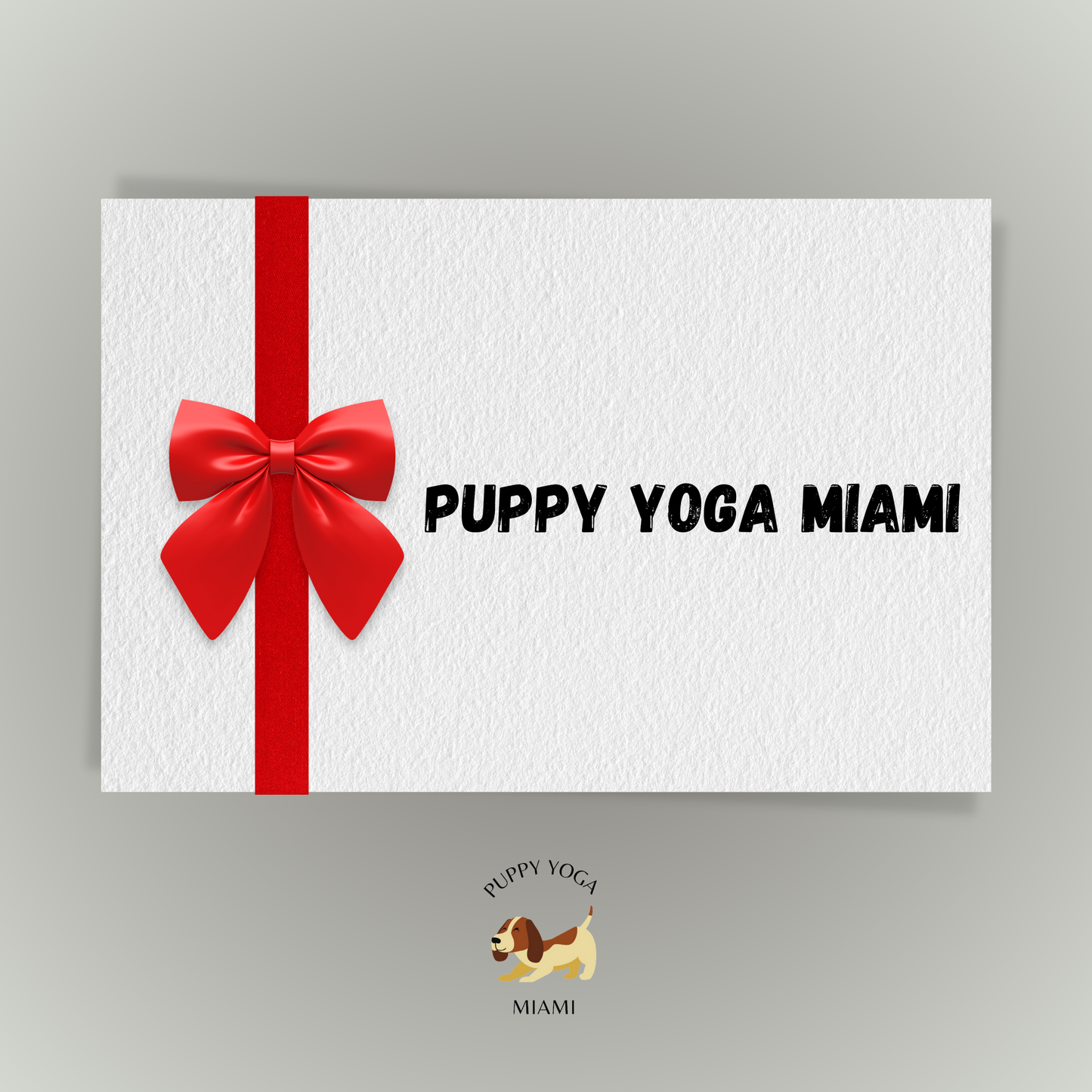 Puppy Yoga Miami Gift Card
